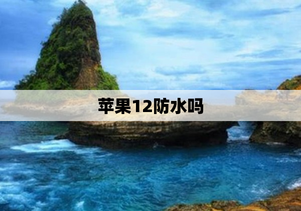 苹果12防水吗