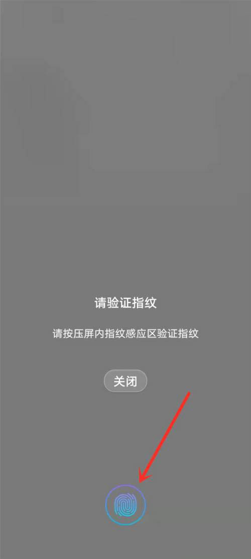 《阿里云盘》设置指纹解锁的操作方法