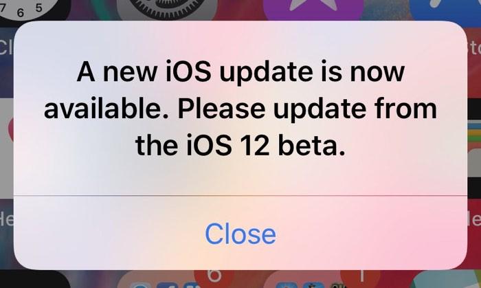 ios  12 bug_ios12公测版出现无限弹更新提示窗bug解决办法