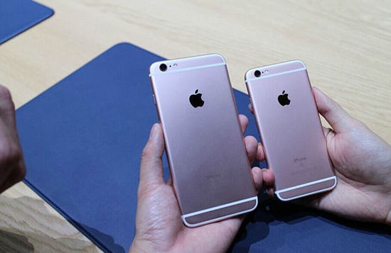 玫瑰金iPhone  6s：送给中国小公主们的礼物