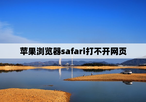 苹果浏览器safari打不开网页