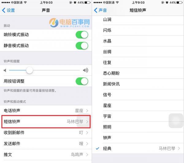 iPhone  SE短信铃声怎么设置