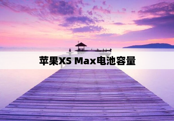 苹果XS Max电池容量