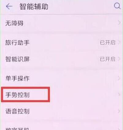 荣耀畅玩8c设置抬手亮屏的操作过程讲述截图