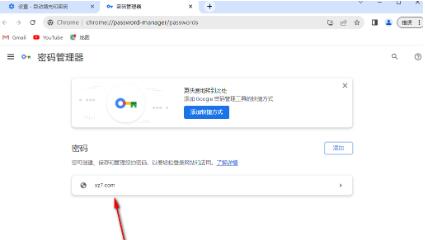 谷歌浏览器密码储存的操作方法