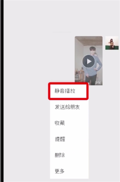微信静音播放视频的方法截图
