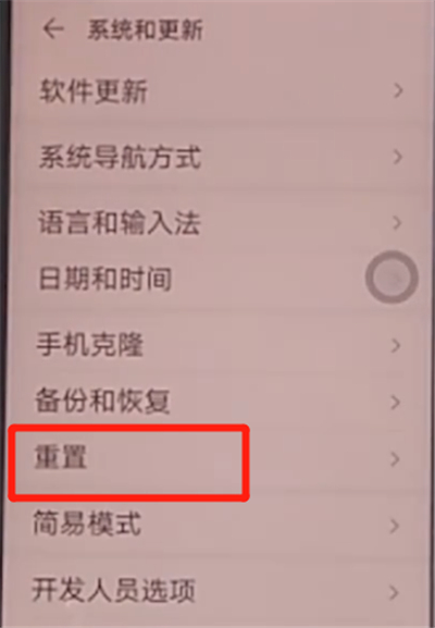 荣耀v30pro恢复出厂设置的详细步骤截图