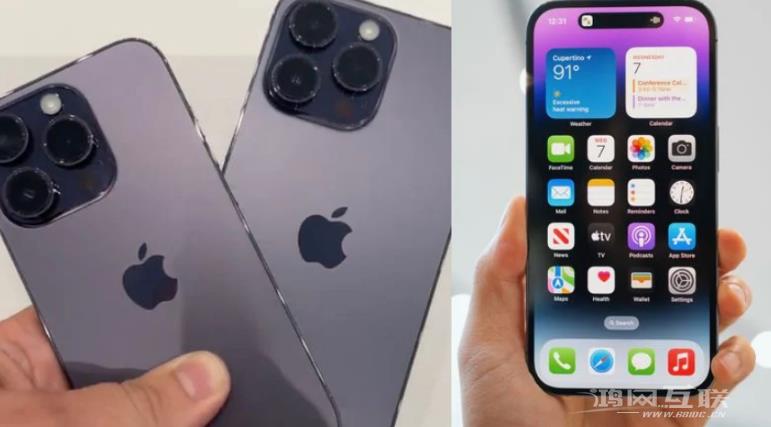 苹果 iPhone 14 Pro/Pro Max 真机上手图亮相