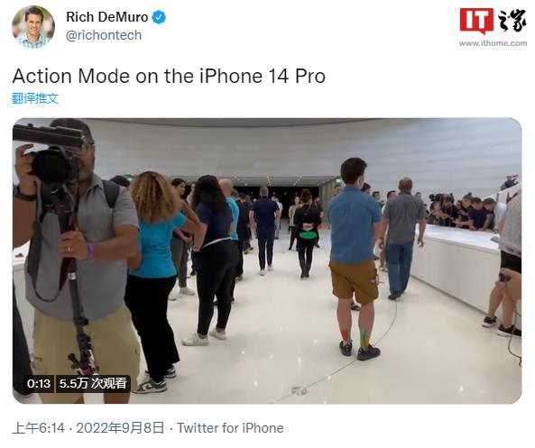 iPhone  14 Pro的运动模式视频拍摄有什么亮点插图3