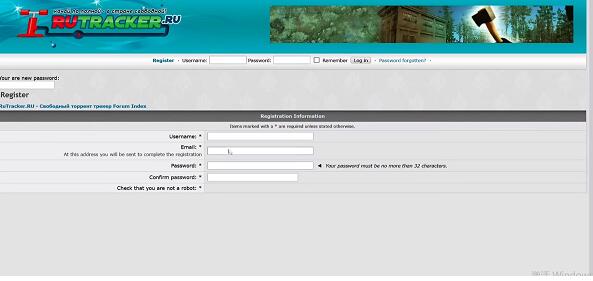 俄罗斯rutracker怎么注册(俄罗斯游戏网站rutracker注册方法)