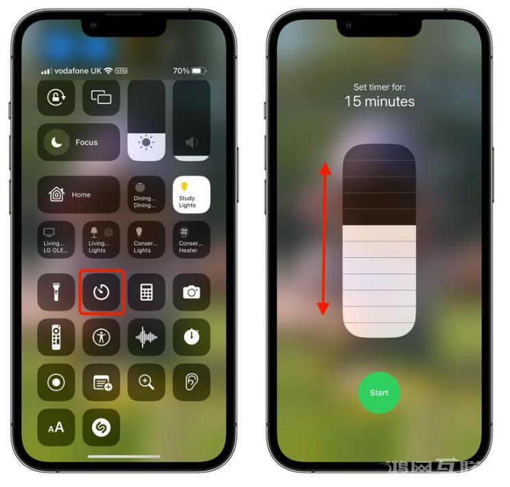 在 iPhone 上快速打开“计时器”的两种方法