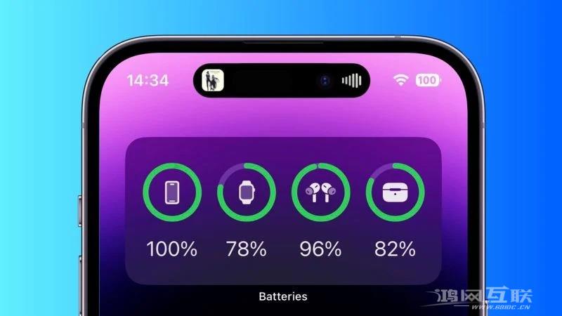AirPods Pro 2 耳机离开充电盒，iPhone仍可显示电量状态