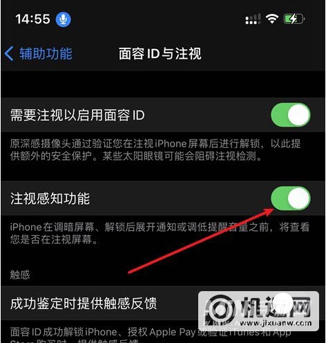 iPhone12怎么关闭注视感知-注视感知关闭方法