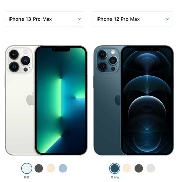 iPhone13promax和iPhone12ProMax有什么区别