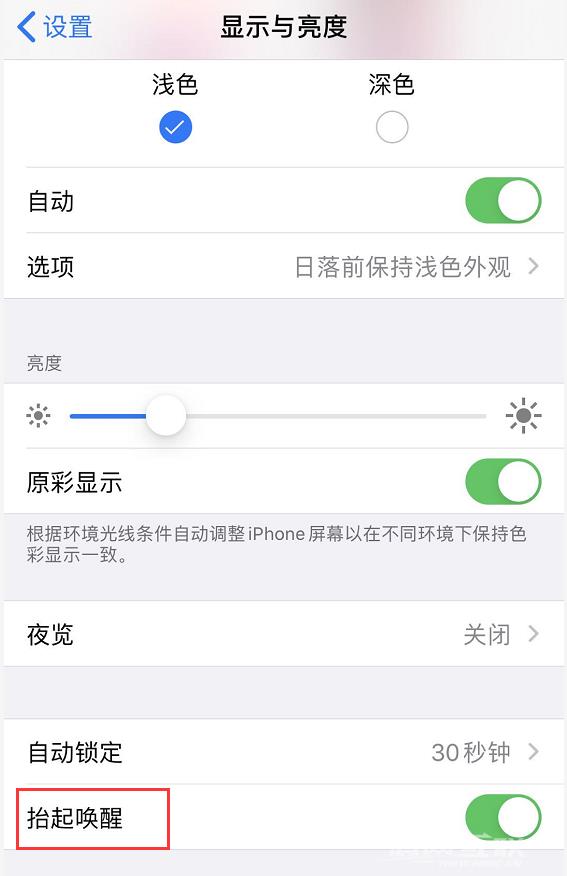 iPhone  11 如何设置“轻点唤醒”或“抬起唤醒”？插图3