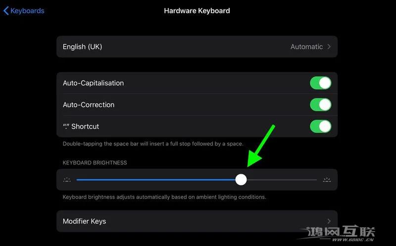 如何调节 iPad  Pro  妙控键盘的按键亮度？插图5