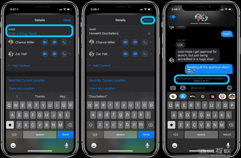 如何在 iPhone  和 iPad  上重命名群组 iMessage  名称？插图3