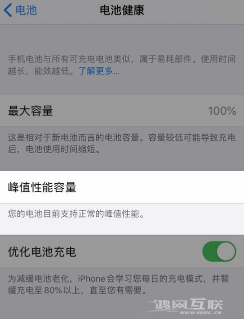 了解 iPhone 电池健康中的提示