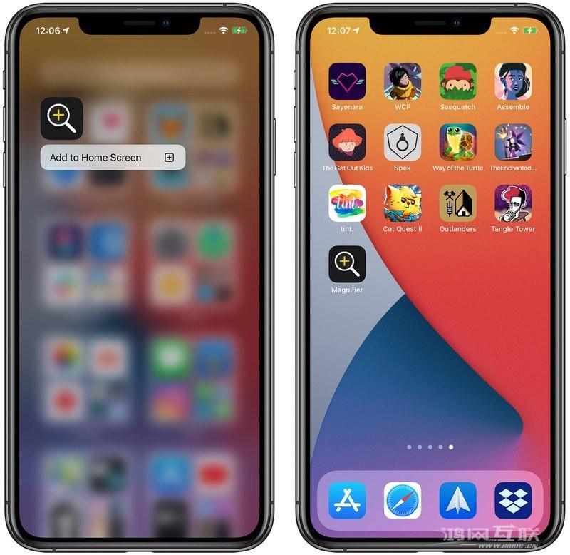 iOS  14 “放大器”功能全面改进：支持添加到主屏幕插图7