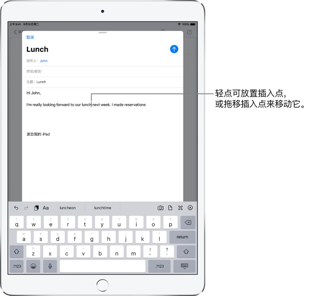 在 iPad  上键入和编辑文本的小技巧插图23