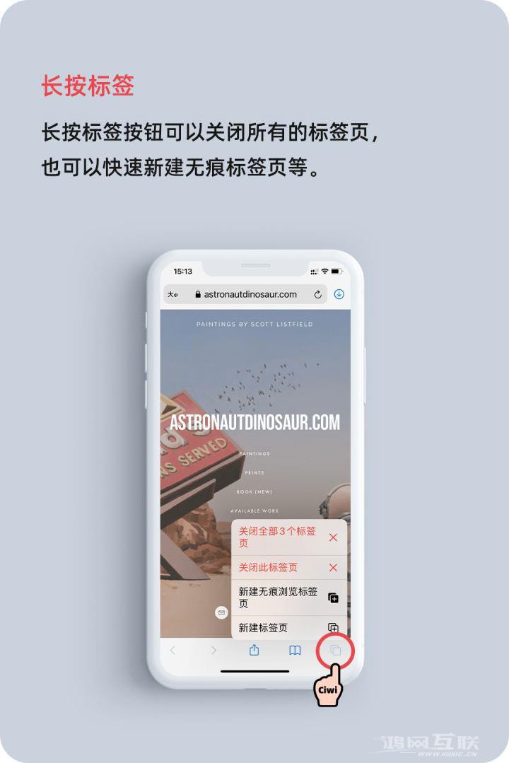 iOS  14 教程：在 Safari  浏览器中长按不同按钮会触发哪些功能？插图5