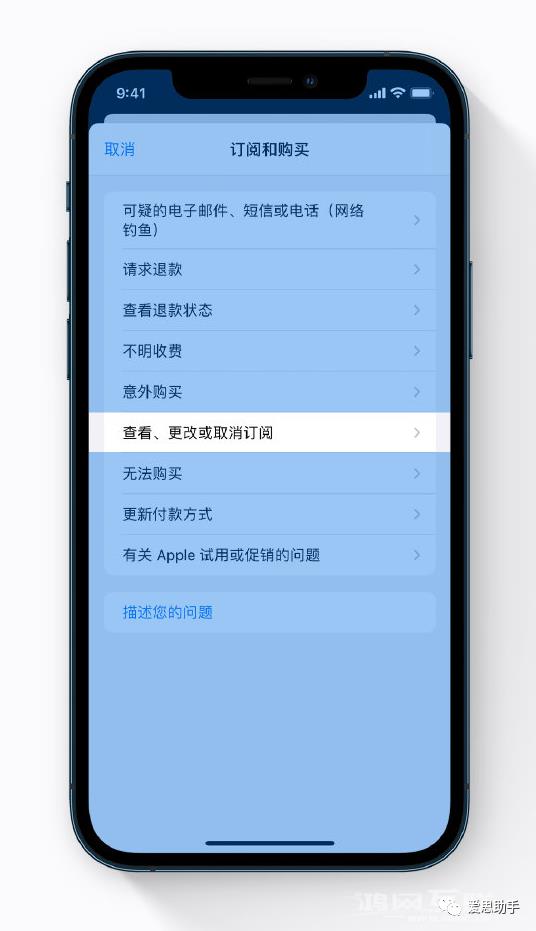 如何通过“Apple  支持”应用更改订阅项目插图3