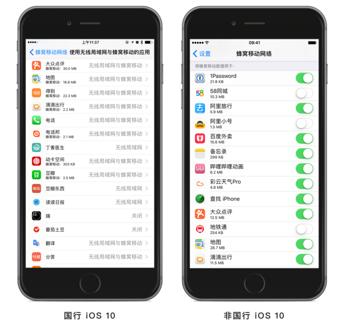 苹果iOS10联网权限功能怎么用_软件自学网