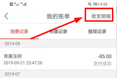 网易支付查看收支明细方法