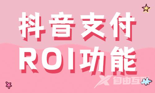 抖音支付roi功能有什么用？怎么设置？