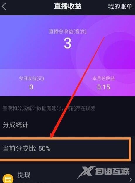 抖音直播分成是多少？