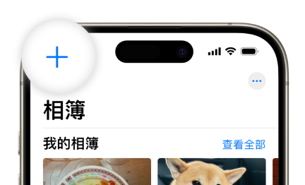 通过 iPhone  共享相簿功能，快速分享春节精彩照片