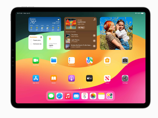 iPadOS  17中锁定屏幕与交互式小组件有哪些改进？