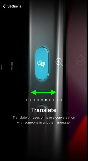 iOS  17.2：如何在 iPhone  15 Pro  系列机型上使用操作按钮进行翻译