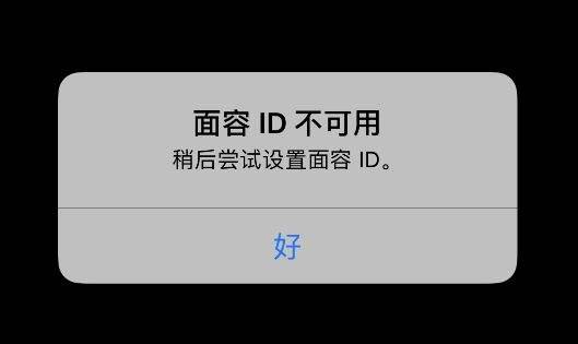 iPhone提示“面容ID不可用”，无法在此iPhone激活面容ID怎么办？