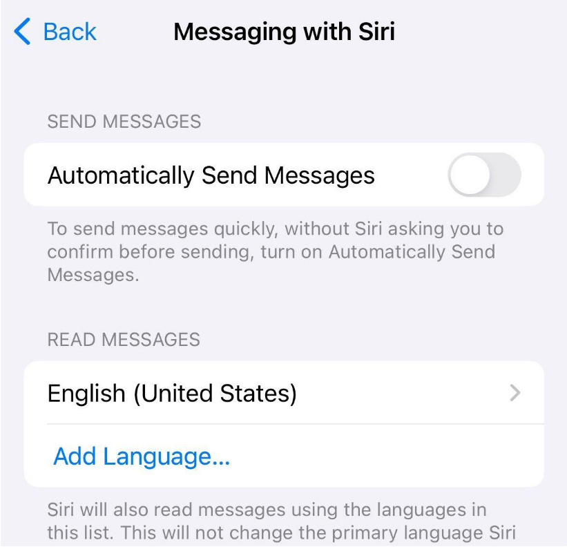 如何在iOS 17.4 Beta 1上升级后更改Siri的语音设置？