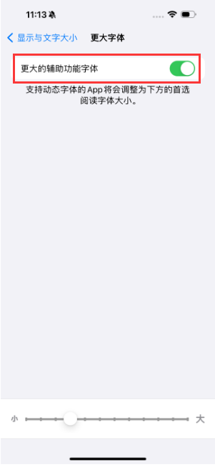 iPhone  15如何设置字体大小？
