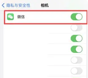 iPhone 手机相机权限突然消失了，如何解决？