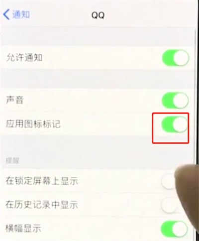 iphonex中关闭APP小红点的操作步骤