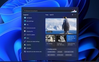 Win11任务栏又迎来改版！全新搜索框上手体验