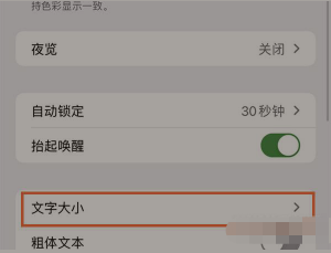 iPhone13在哪设置字体大小-第2张图片-9158手机教程网