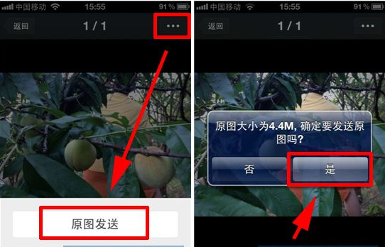 微信ios版怎么发送高清大图-第2张图片-9158手机教程网