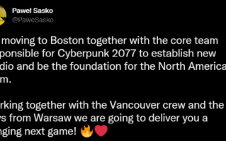 《赛博朋克2077》续作由CDPR北美新工作室负责 核心团队就位