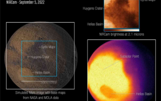 韦布望远镜首张火星照片露真容：火星大气清晰可见