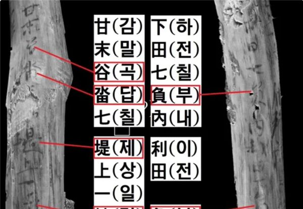 韩国1500年历史的木简刻有生僻汉字引围观：画面让国内网友看尬-第2张图片-9158手机教程网